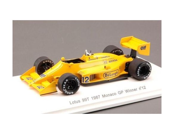 Reve Collection REVE70181 LOTUS A.SENNA 1987 N.12 WINNER MONACO GP 1:43 Modellino