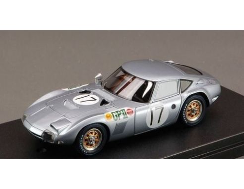 Hpi Racing HPI8336 TOYOTA 2000 GT N.17 1966 JAPAN GP M.TAMURA 1:43 Modellino