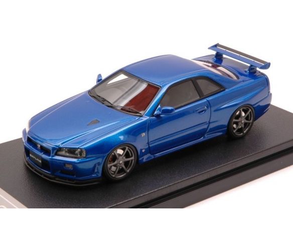 Hpi Racing HPI8357 NISSAN SKYLINE GT-R V-SPEC (R34) BAYSIDE BLUE 1:43 Auto Stradali