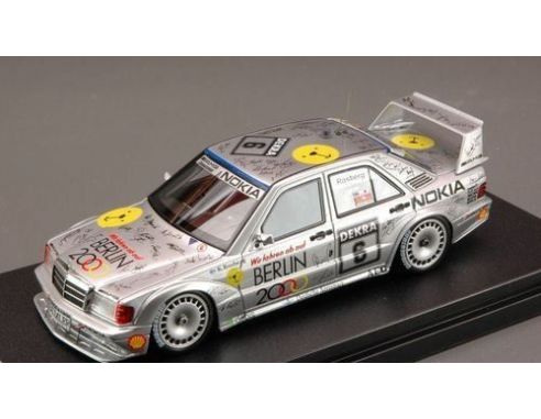 Hpi Racing HPI8398 MERCEDES 190E N.6 DTM 1992 K.ROSBERG 1:43 Modellino