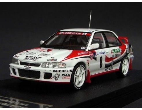 Hpi Racing HPI8541 MITSUBISHI LANCER EVOLUTION N.8 4th MONTECARLO 1993 ERIKSSON-PARMAN 1:43 Modellino