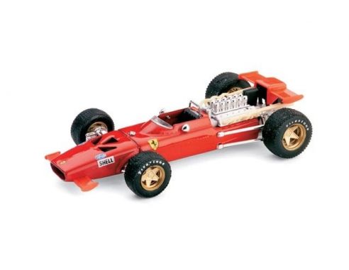 Brumm BM0295 FERRARI 312 F 1 C.AMON 1969 PROVE MODENA C/RADIATORE OLIO 1:43 Modellino