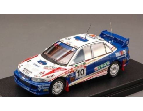 Hpi Racing HPI8554 MITSUBISHI LANCER EVO III N.10 5th  NEW ZELAND 1995 ERIKSSON-PARMAN 1:43 Modellino