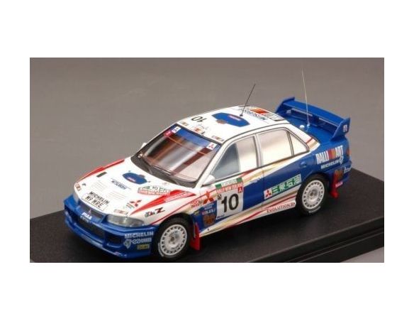 Hpi Racing HPI8554 MITSUBISHI LANCER EVO III N.10 5th  NEW ZELAND 1995 ERIKSSON-PARMAN 1:43 Modellino