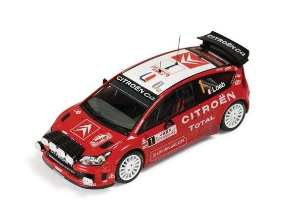 Ixo model RAM286 CITROEN C 4 N.1 M.CARLO 2008 1:43 Modellino