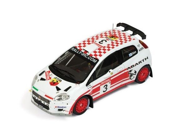 Ixo model RAM289 FIAT PUNTO S2000 N.6 RUSSIA'07 1:43 Modellino