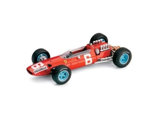 Brumm BM0296 FERRARI 158 N.VACCARELLA 1965 N.6 12th ITALY GP 1:43 Modellino