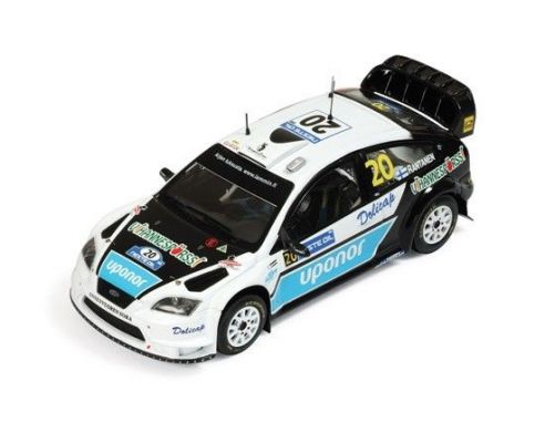 Ixo model RAM338 FORD FOCUS N.20 FINLAND 2008 1:43 Modellino