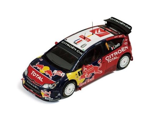 Ixo model RAM343 CITROEN C 4 N.1 JAPAN 2008 1:43 Modellino