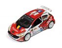 Ixo model RAM348 PEUGEOT 207 N.2 IRC MADEIRA'08 1:43 Modellino