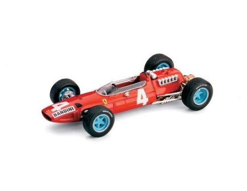 Brumm BM0297 FERRARI 512 L.BANDINI 1965 N.4 4th ITALY GP 1:43 Modellino