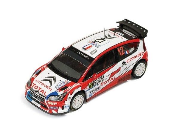 Ixo model RAM377 CITROEN C4 N.12 2nd ACROPOLIS 2009 OGIER-INGRASSIA 1:43 Modellino