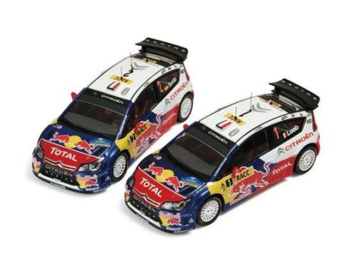 Ixo model RAM397AB CITROEN C4 N.1/2 CATALUNYA'09 1:43 Modellino