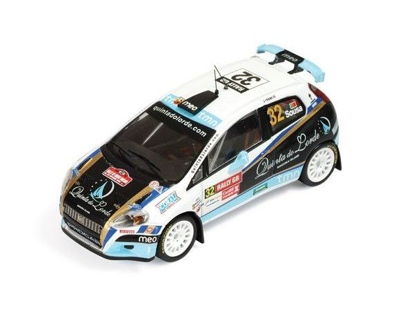 Ixo model RAM403 FIAT GRANDE PUNTO N.32 WALES GB RALLY 2009 SOUSA-CARVALHO 1:43 Modellino