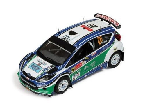 Ixo model RAM414 FORD FIESTA S2000 N.28 8th CORONA MEXICO RALLY 2010 1:43 Modellino