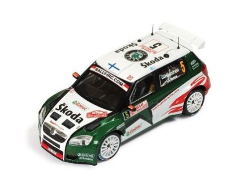 Ixo model RAM419 SKODA FABIA S2000 N.5 2nd M.CARLO 2010 HANNINEN-MARKKULA 1:43 Modellino