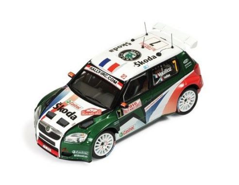 Ixo model RAM420 SKODA FABIA S2000 N.7 3rd MONTE CARLO 2010 VEILLAS-VOUILLOZ 1:43 Modellino