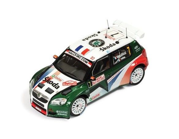 Ixo model RAM420 SKODA FABIA S2000 N.7 3rd MONTE CARLO 2010 VEILLAS-VOUILLOZ 1:43 Modellino