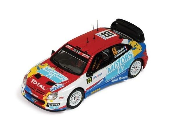 Ixo model RAM446 CITROEN XSARA WRC N.68 FRANCE 2010 1:43 Modellino