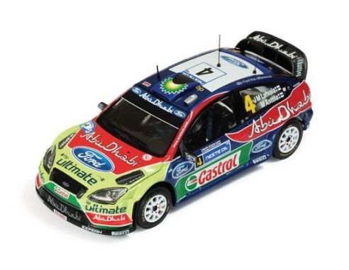 Ixo model RAM447 FORD FOCUS WRC N.4 WINNER FINLAND RALLY 2010 LATVALA-ANTTILA 1:43 Modellino