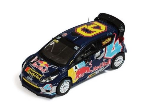Ixo model RAM465 FORD FIESTA RS WRC N.4 A.DOVIZIOSO BOLOGNA MOTOR SHOW 2011 1:43 Modellino