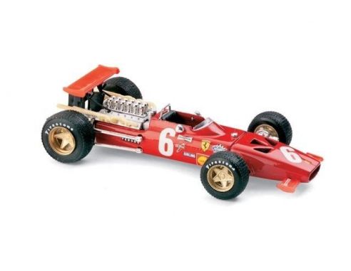 Brumm BM0302 FERRARI 312 F 1 C.AMON 1969 N.6 RETIRED FRANCE GP 1:43 Modellino