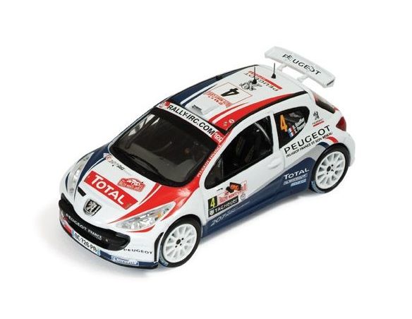 Ixo model RAM481 PEUGEOT 207 S2000 N.4 WINNER M.CARLO 2011 1:43 Modellino
