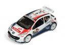 Ixo model RAM481 PEUGEOT 207 S2000 N.4 WINNER M.CARLO 2011 1:43 Modellino