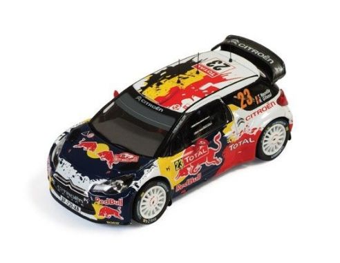 Ixo model RAM488 CITROEN DS3 WRC RETIRED MONTE CARLO 2012 NEUVILLE-GILSOUL 1:43 Modellino
