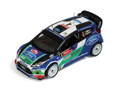 Ixo model RAM489 FORD FIESTA RS WRC N.4 3rd MONTE CARLO 2012 PATTERSON-SOLBERG 1:43 Auto Rally