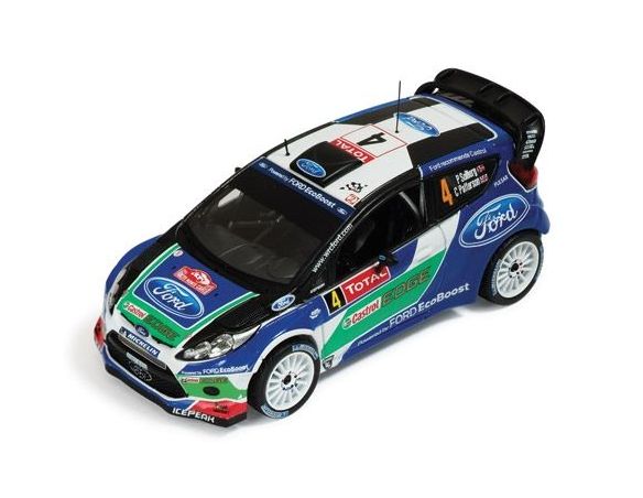 Ixo model RAM489 FORD FIESTA RS WRC N.4 3rd MONTE CARLO 2012 PATTERSON-SOLBERG 1:43 Auto Rally