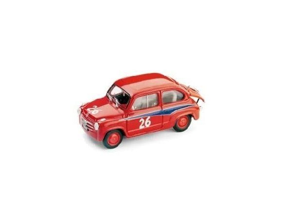 Brumm BM0304 FIAT ABARTH 750 N.26 1st GT750 MILLE MIGLIA  1955 DOMENICO OGNA 1:43 Modellino