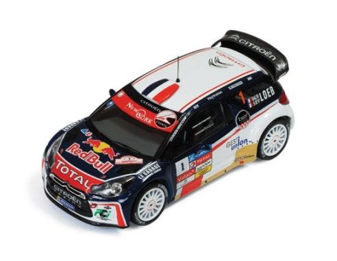 Ixo model RAM532 CITROEN DS3 WRC N.1 WINNER RALLY DU CHABLAIS 2013 S.LOEB-S.LOEB 1:43 Auto Rally