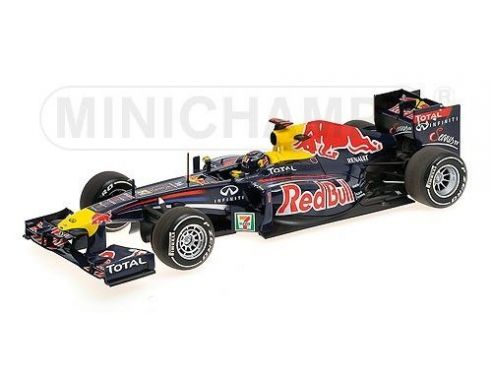 Minichamps PM110110301 RED BULL S.VETTEL 2011 N.1 JAPAN GP 1:18 Modellino