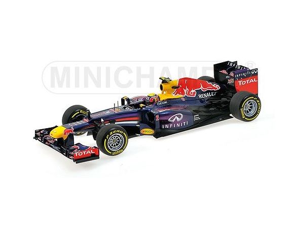 MINICHAMPS 110130072 RED BULL MARK WEBBER SHOWCAR 2013 Modellino