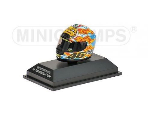 Minichamps PM397010076 CASCO V.ROSSI 2001 MUGELLO GP 1:8 Modellino