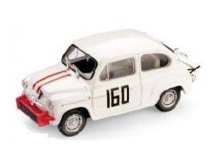 Brumm BM0306 FIAT ABARTH 850 TC P.FALORNI'62 1:43 Modellino
