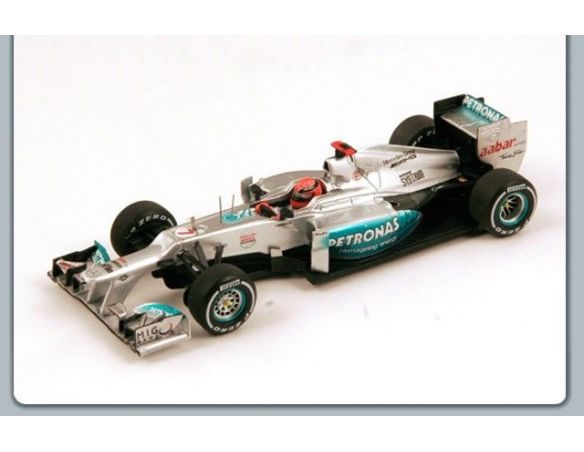 Spark Model S1009 MERCEDES M.SCHUMACHER 2012 N.7 BRAZILIAN GP 1:43 Modellino