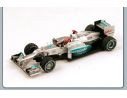 Spark Model S1009 MERCEDES M.SCHUMACHER 2012 N.7 BRAZILIAN GP 1:43 Modellino