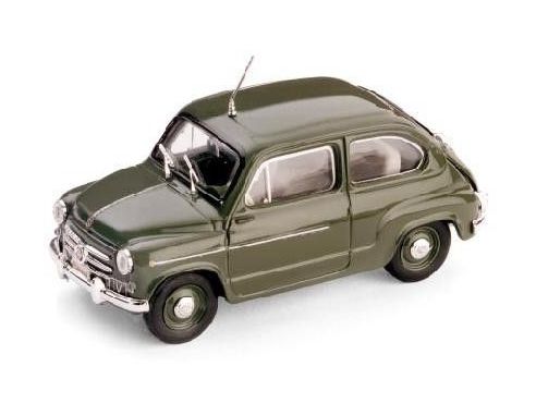 Brumm BM0308 FIAT 600D POLIZIA STRADALE 1960 1:43 Modellino
