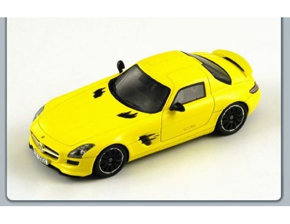 Spark Model S1058 MERCEDES SLS AMG E-CELL 2010 YELLOW 1:43 Modellino