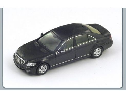 Spark Model S1063 MERCEDES S KLASS W221 2005 GUN METALLIC 1:43 Modellino