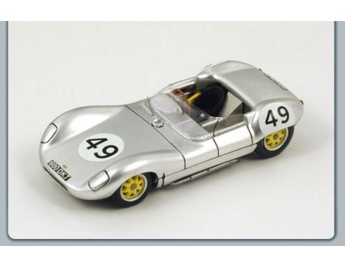 Spark Model S1127 LOLA MK 1 N.49 GOODWOOD 1958 ALLUMINIUM 1:43 Modellino