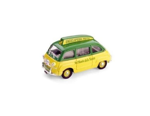 Brumm BM0310 FIAT 600 MULTIPLA ENCICLOPEDIA MOTTA 1956 1:43 Modellino