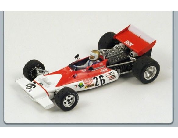 Spark Model S1155 BRM V.SCHUPPAN 1972 N.26 BELGIUM GP 1:43 Modellino