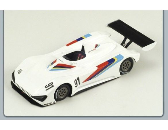 Spark Model S1278 PEUGEOT 905 PRESENTAZ.1991 1:43 Modellino