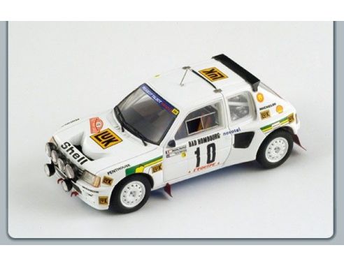 Spark Model S1287 PEUGEOT 205 T16 N.10 MONTE CARLO RALLY 1986 1:43 Modellino