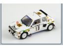 Spark Model S1287 PEUGEOT 205 T16 N.10 MONTE CARLO RALLY 1986 1:43 Modellino