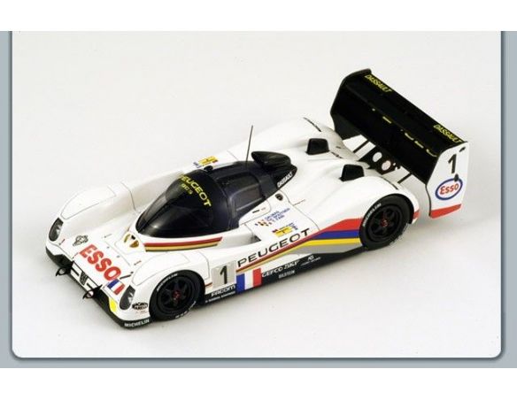 Spark Model S1298 PEUGEOT 905 EV1 TER N.1 2nd LM 1993 1:43 Modellino
