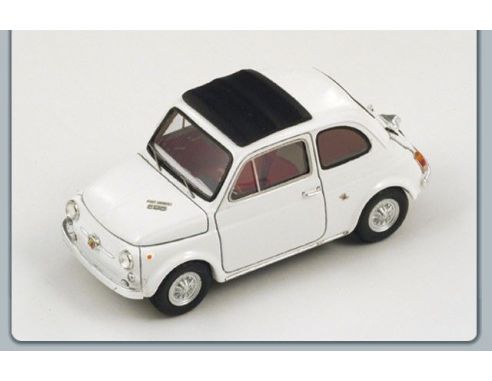 Spark Model S1310 ABARTH 595 SS 1966 WHITE 1:43 Modellino